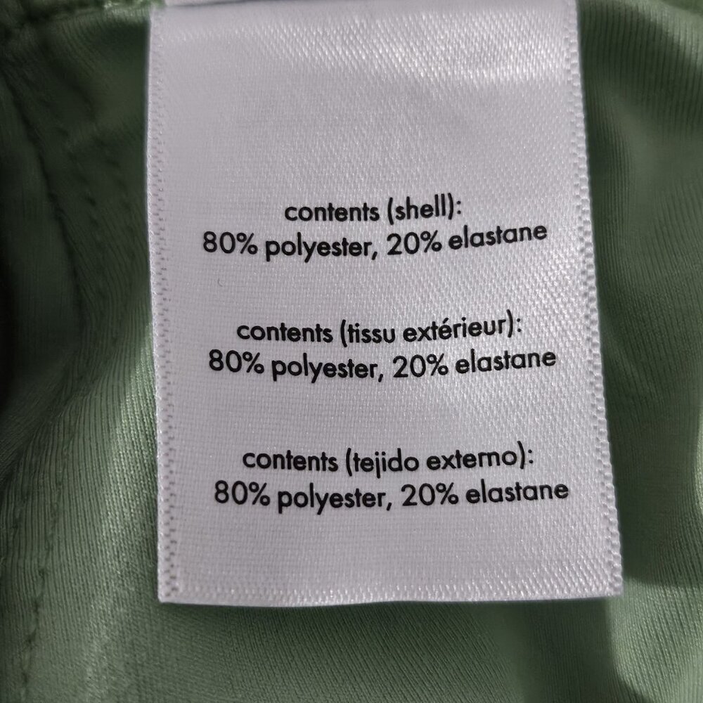 2/$50 WeWoreWhat Solid Green Racerback Bra Size S | Sporty & Stylish - Picture 6 of 8
